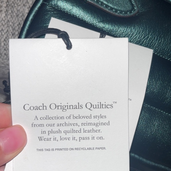 Coach Tall Camera Bag with Quilting - Picture 5 of 5